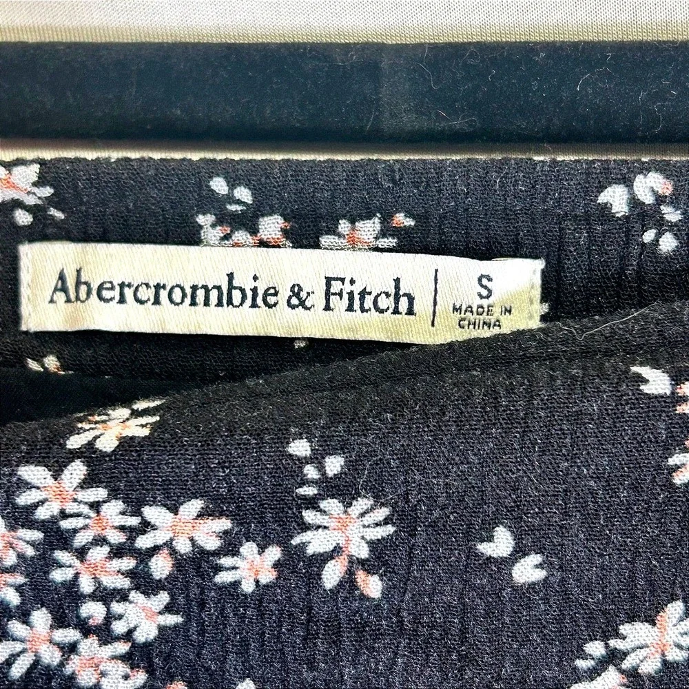 Abercrombie & Fitch '17 Floral Mini Skirt Coquette Cottagecore Y2K Ruffle Skater
